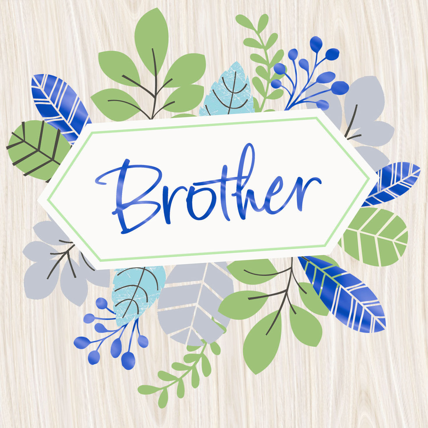 With Love and Admiration Father's Day Card for Brother, , large image number 4