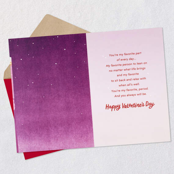 You're My Favorite Valentine's Day Card for Husband, , large image number 3