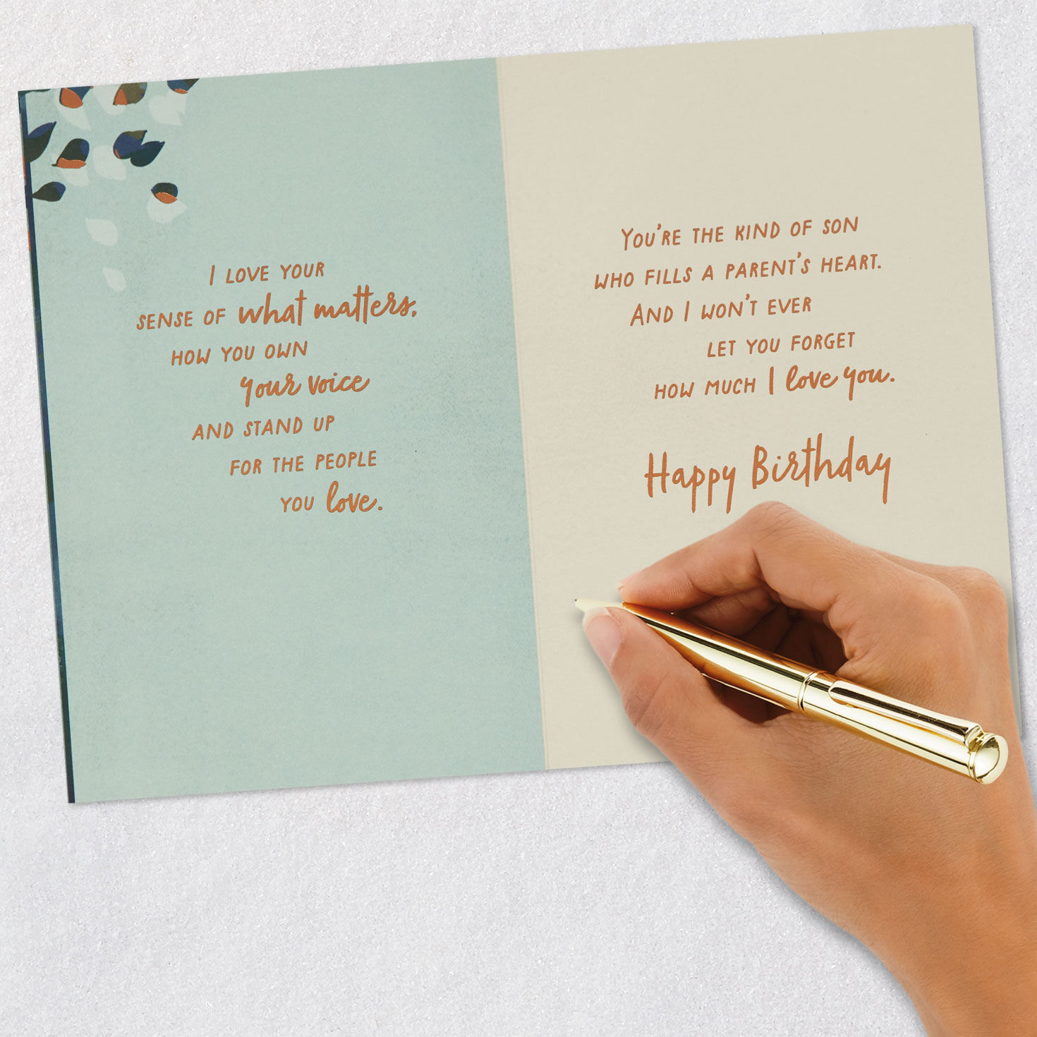 How Much I Love You Birthday Card for Son, , large image number 9