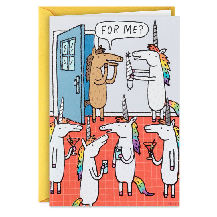 You're Naturally Magical Funny Birthday Card
