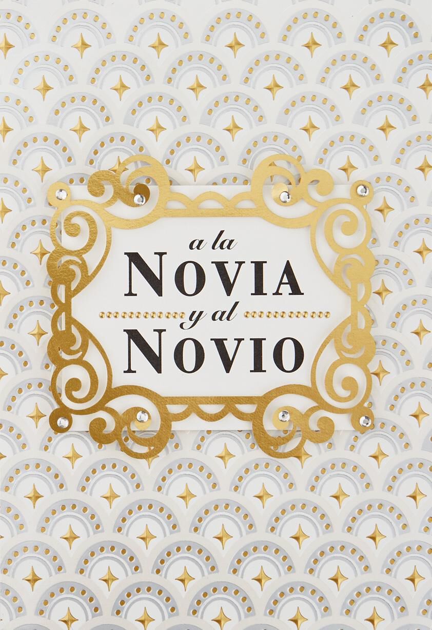 ¡Brindando Hoy En Su Honor! Spanish-Language Wedding Card