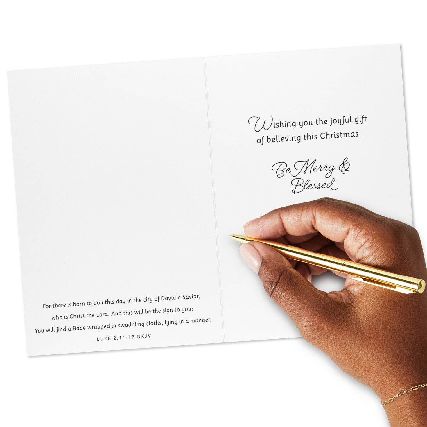 Angels DaySpring Religious Christmas Cards signing card image number 7