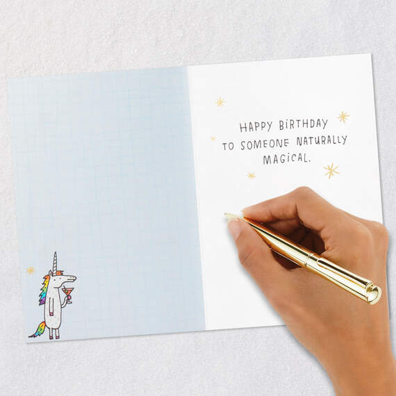 You're Naturally Magical Funny Birthday Card, , large image number 6