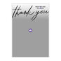 Black Script on Full Photo Wedding Thank-You Card, , large image number 5