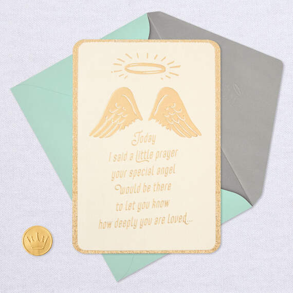 Guardian Angel Wishes Thinking of You Card, , large image number 5