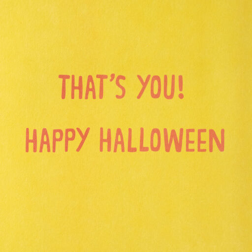 Puffy Fluffy Black Cat Halloween Card for Kids, 