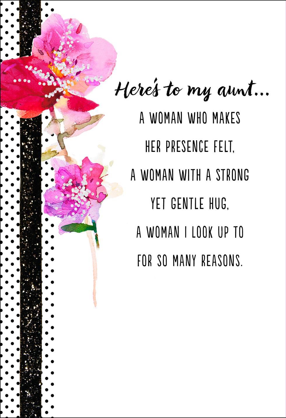 Proud You Are My Aunt Mother S Day Card Greeting Cards