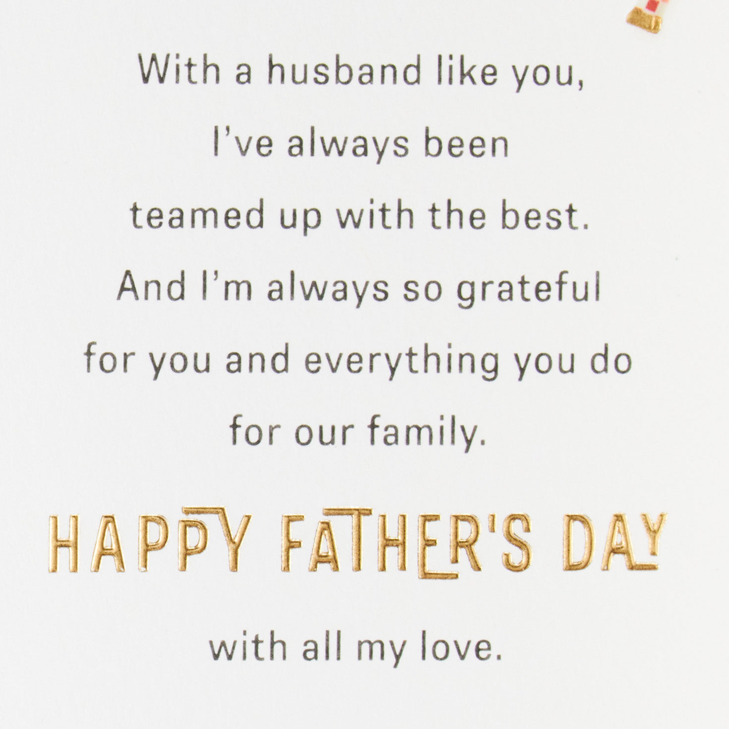 Best Dad, Best Partner Father's Day Card for Husband, , large image number 2