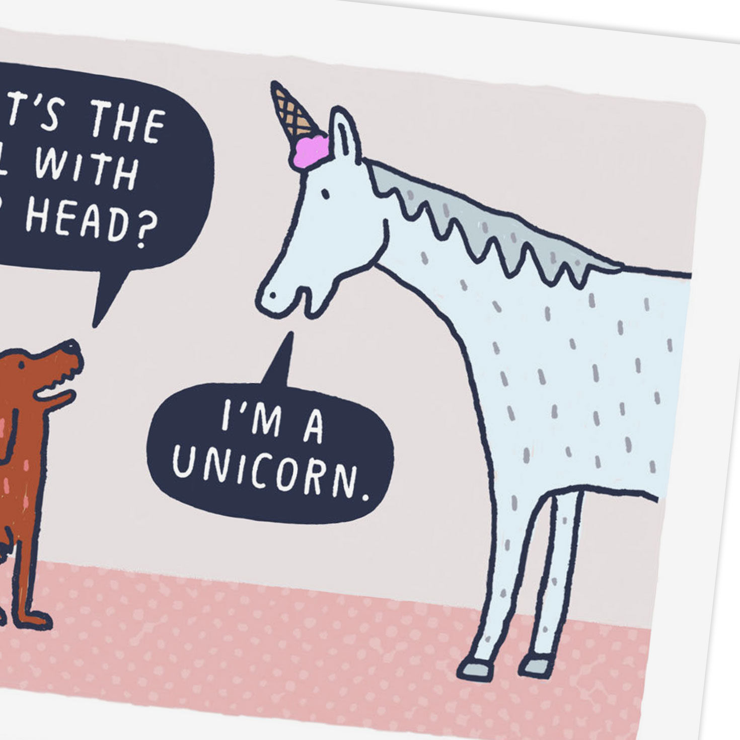 Magical and Delicious Unicorn Funny Birthday Card, , large image number 4