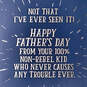 Star Wars™ Darth Vader™ The Look Funny Father's Day Card for Dad, , large image number 2