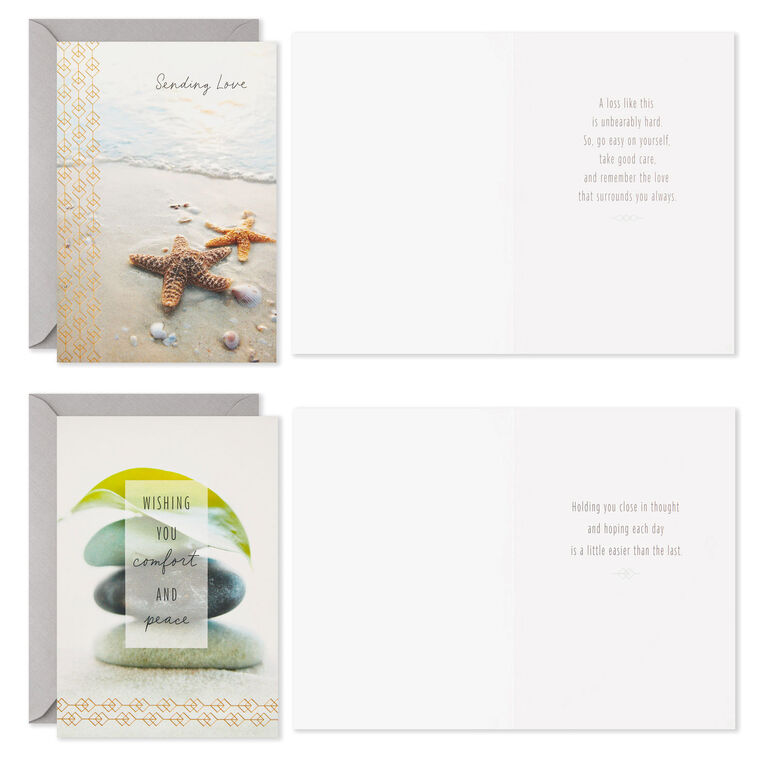 Serene Photo Assortment Sympathy Cards, Pack of 16, , large image number 3