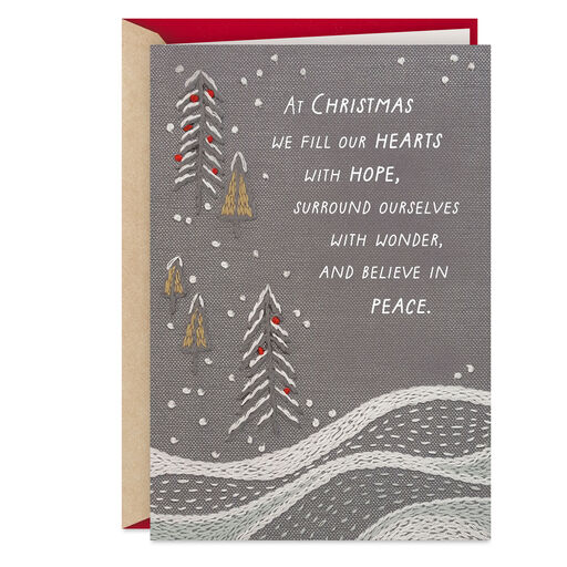UNICEF Hope, Wonder and Peace Christmas Card, 