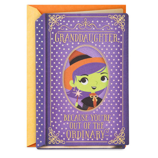 Spellbinding Halloween Card for Granddaughter, 