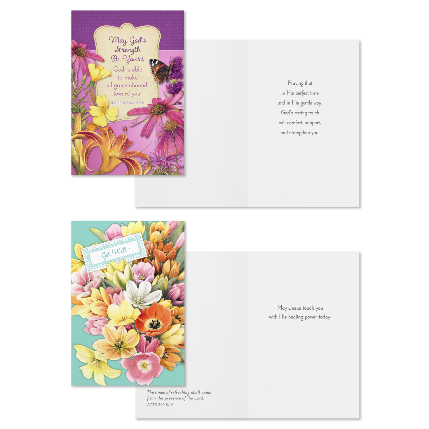 Bastin Nature DaySpring Get Well Cards Assortment Card Front with Sentiment image number 4