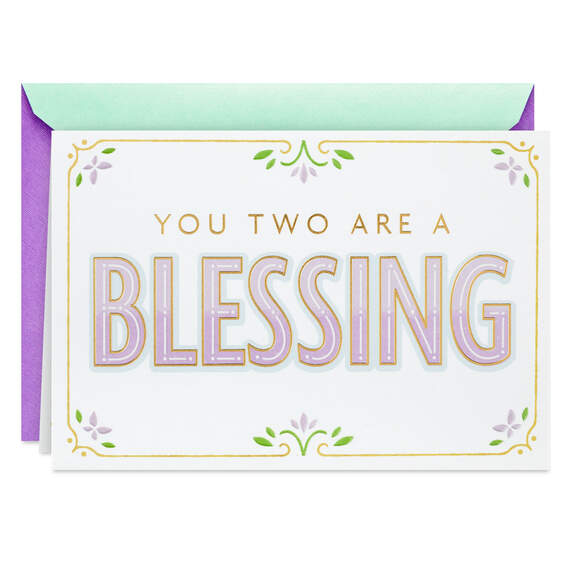 You Two Are a Blessing Easter Card for Both, , large image number 1