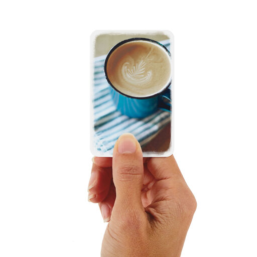 3.25" Mini Warm Wishes to Perk Up Your Day Card, 