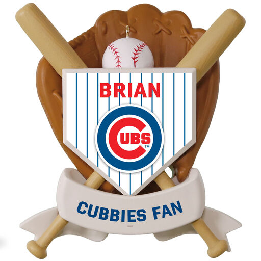 MLB Baseball Personalized Ornament, Cubs™, 