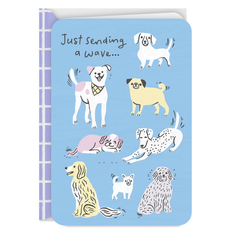 Just Sending a Wave Thinking of You Card