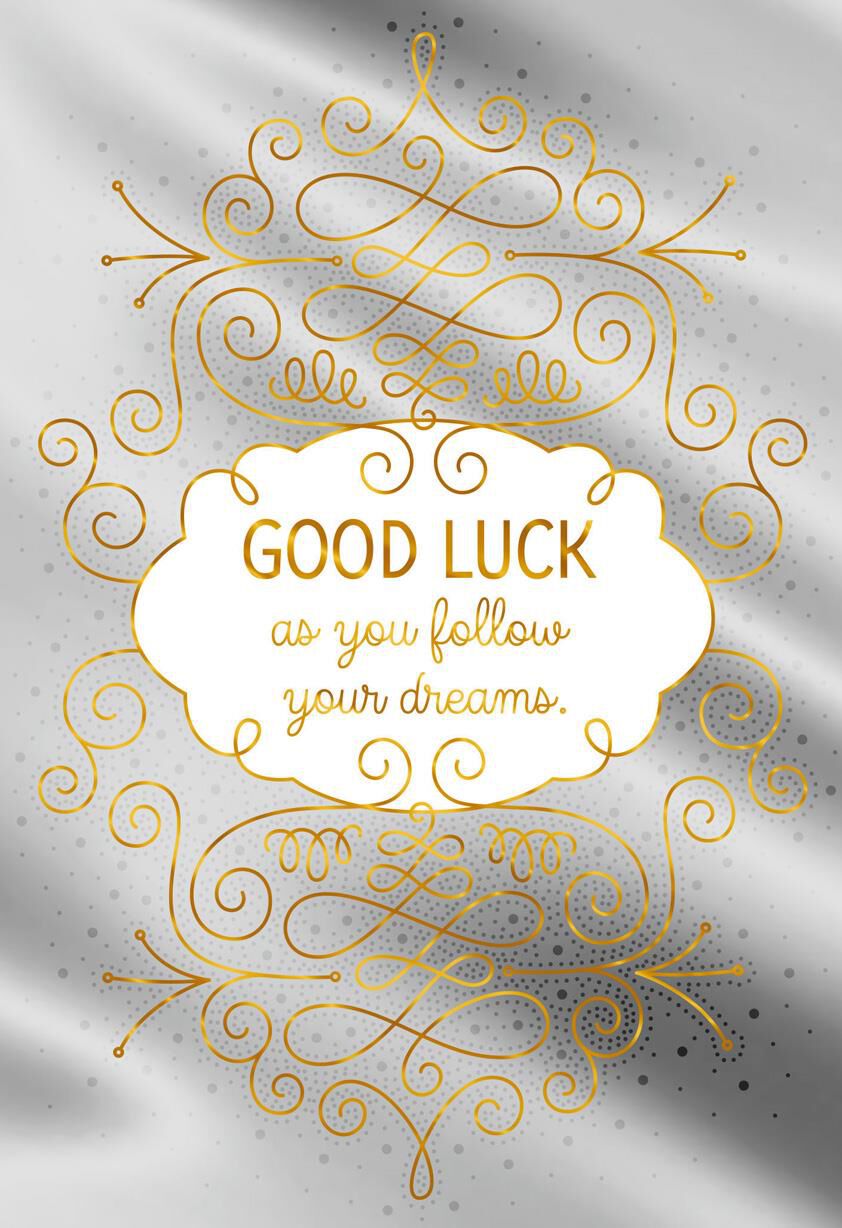 Someplace Great Good Luck Card