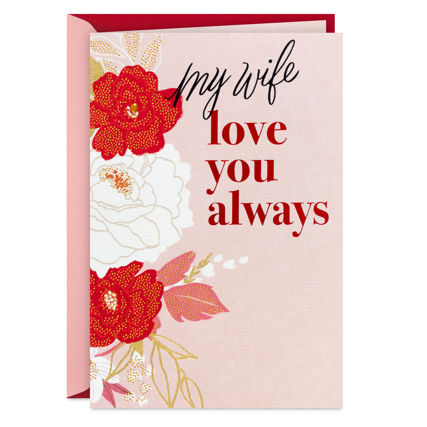 Love You Today and Every Tomorrow Valentine's Day Card for Wife