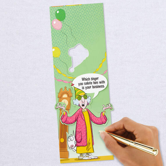 Maxine™ Funny Pop-Up Birthday Card, , large image number 6