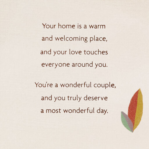 Your Love Touches Everyone Around You Anniversary Card, 