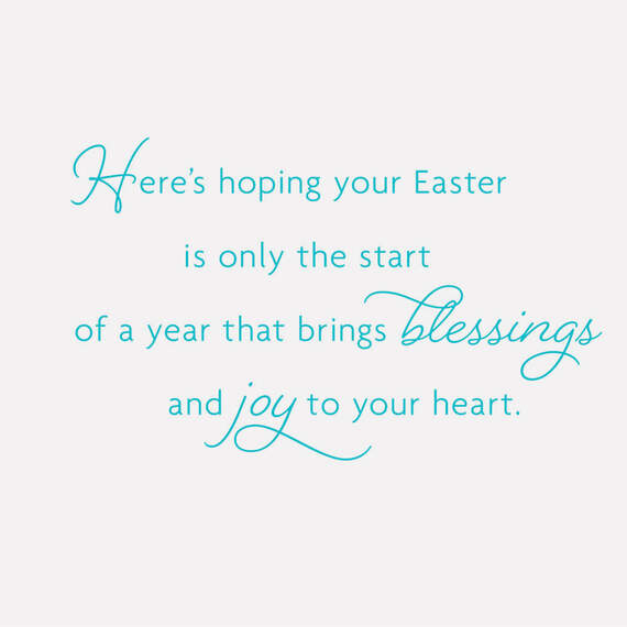 Blessings and Joy Duckling Easter Card, , large image number 2