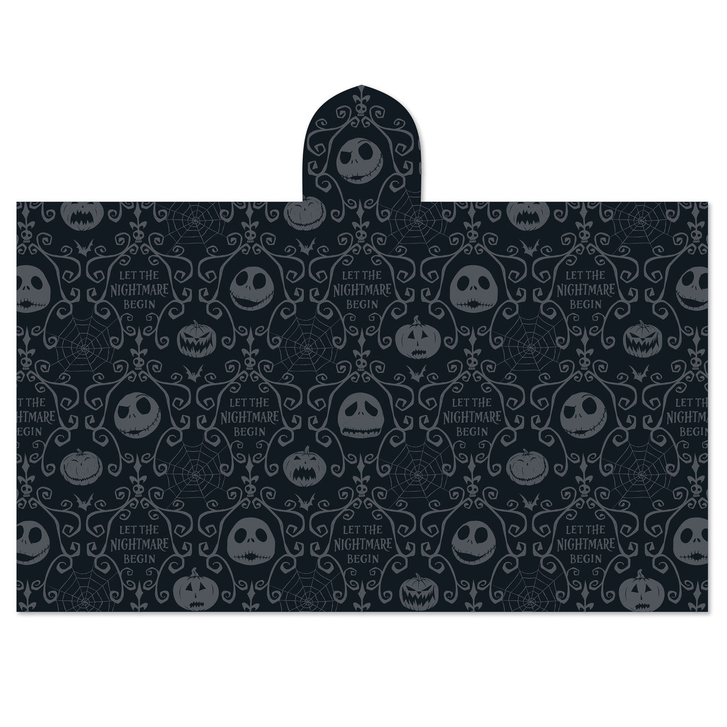 Disney Tim Burton's The Nightmare Before Christmas Jack Skellington Hooded Blanket for only USD 55.99 | Hallmark