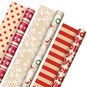 Holiday Kraft Reversible Wrapping Paper Rolls  image number 1
