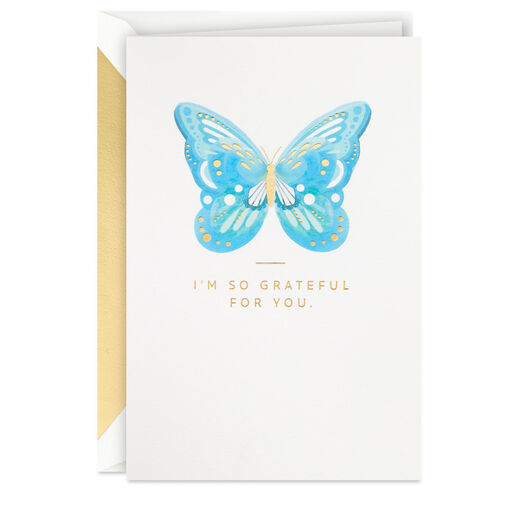 I'm So Grateful for You Birthday Card, 
