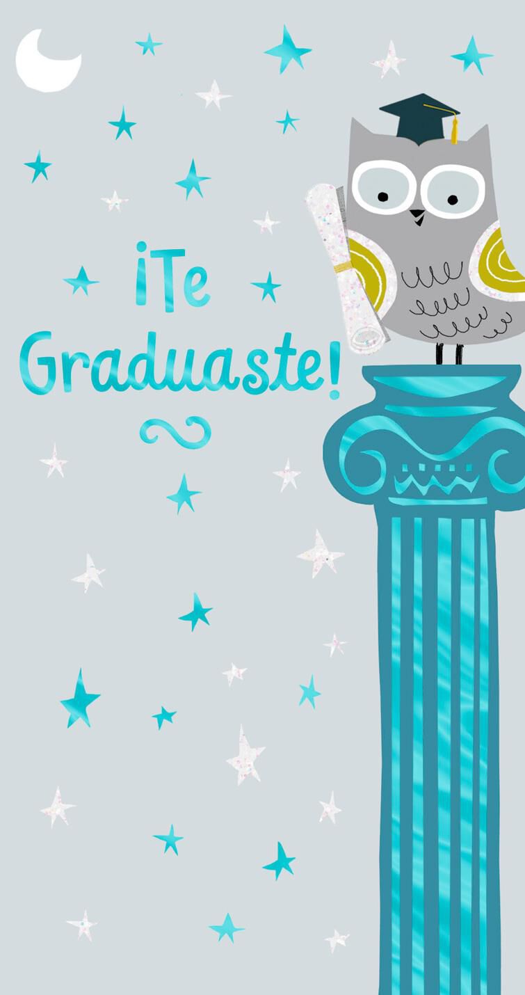 Love and Admiration Spanish-Language Graduation Card, Pack of 10