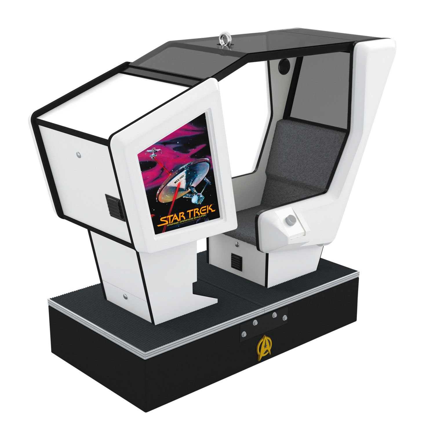 スタートレック　オーナメント　Hallmark Star Trek™: Strategic Operations Simulator Arcade Game
