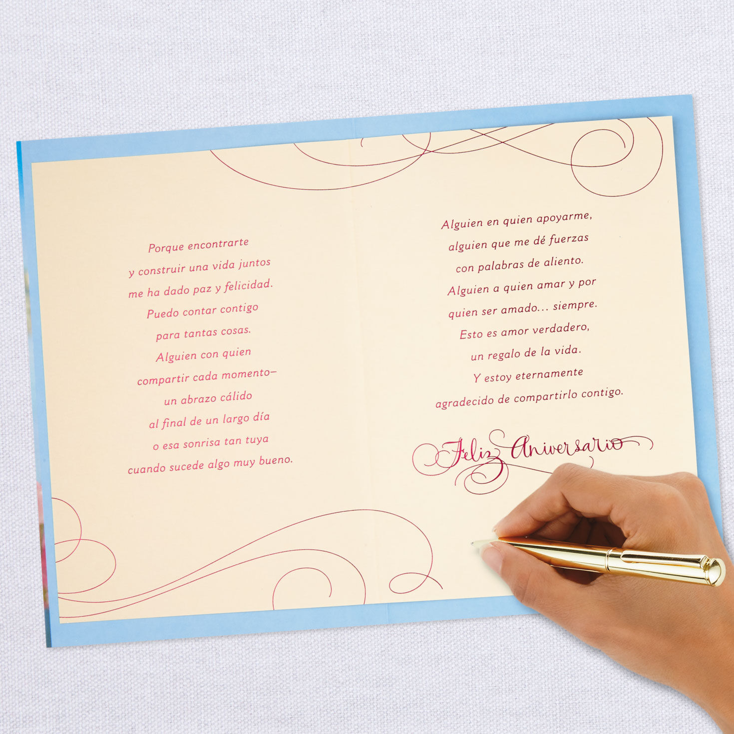 Forever Grateful Spanish-Language Anniversary Card for Wife for only USD 4.99 | Hallmark