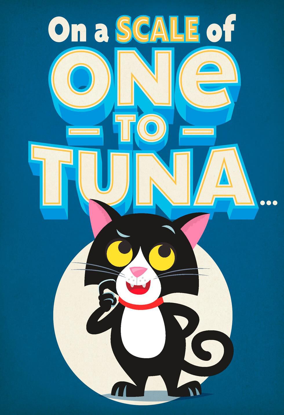 One to Tuna Funny Pop Up Father's Day Card