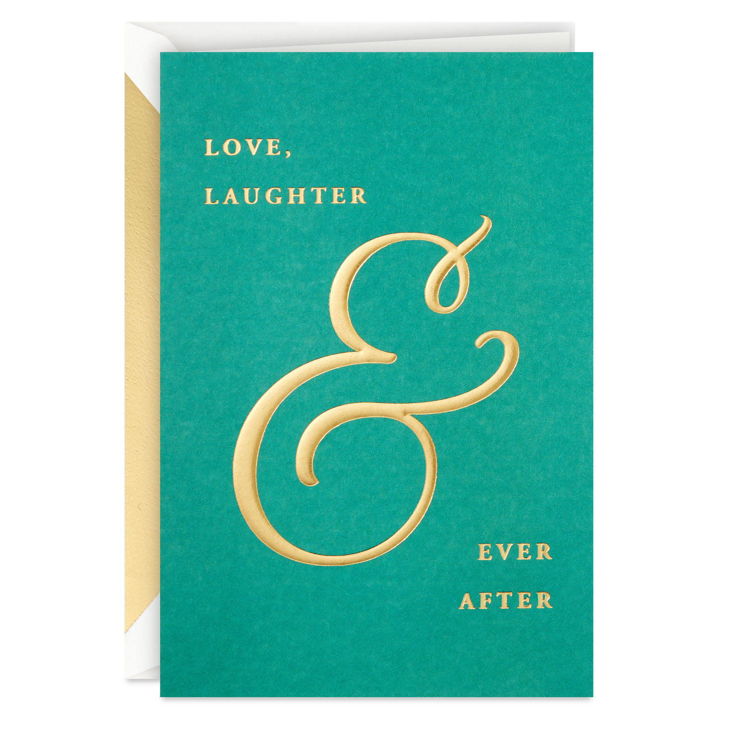 Love, Laughter & Ever After Wedding Card