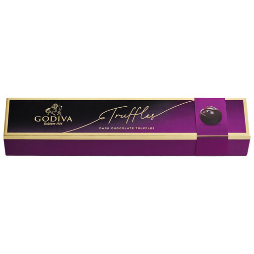 Godiva Assorted Dark Chocolate Truffle Flight, 6 Pieces, 