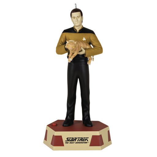 Star Trek™: The Next Generation Data's Ode to Spot Ornament With Sound, 