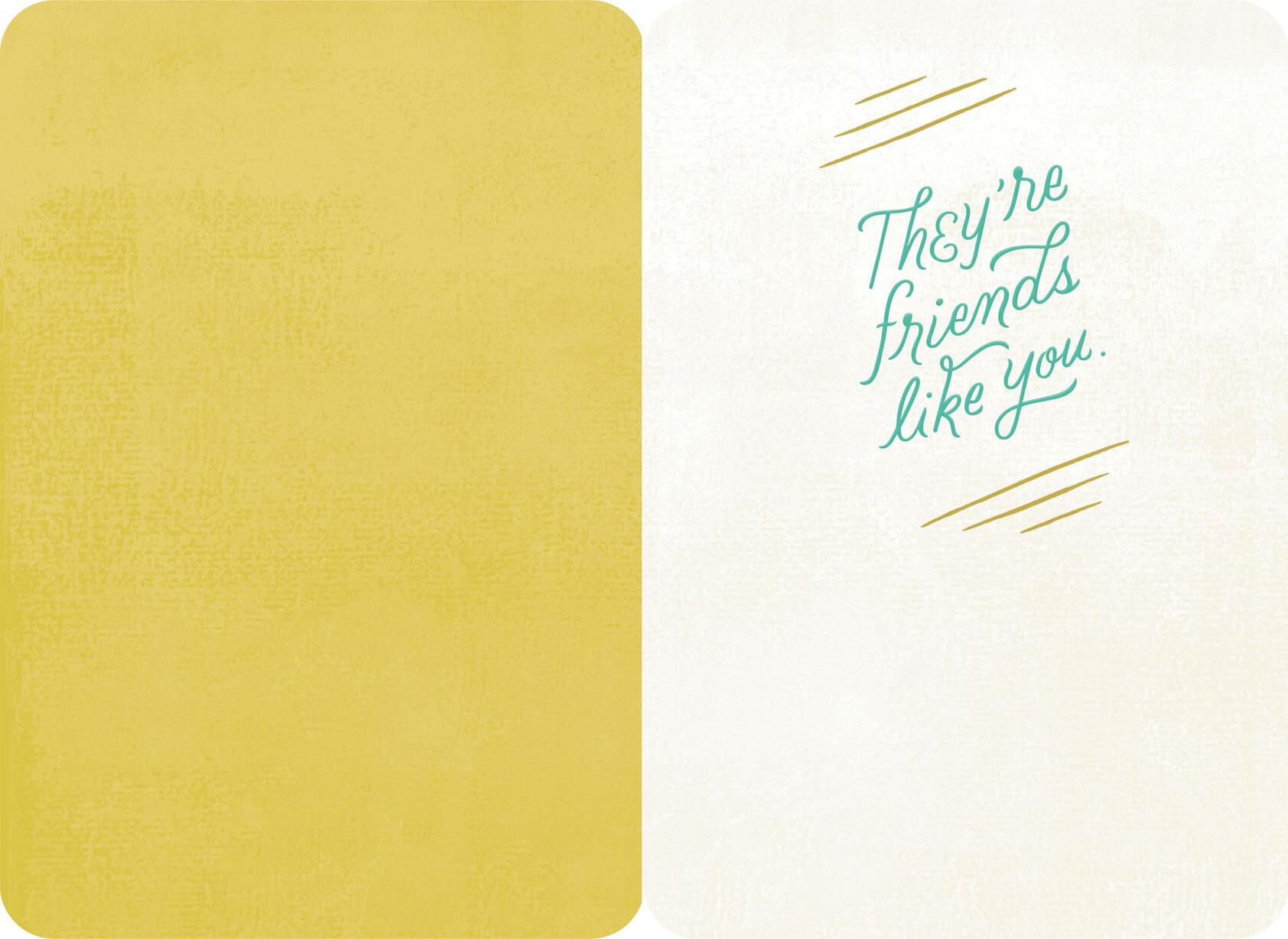 Best Things in Life Friendship Card