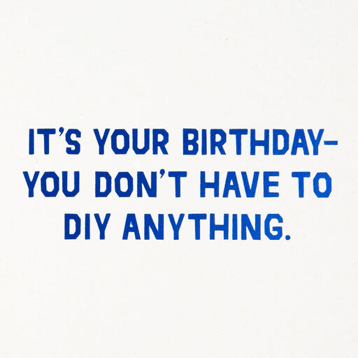 DIY Fix-It Funny Birthday Card, 
