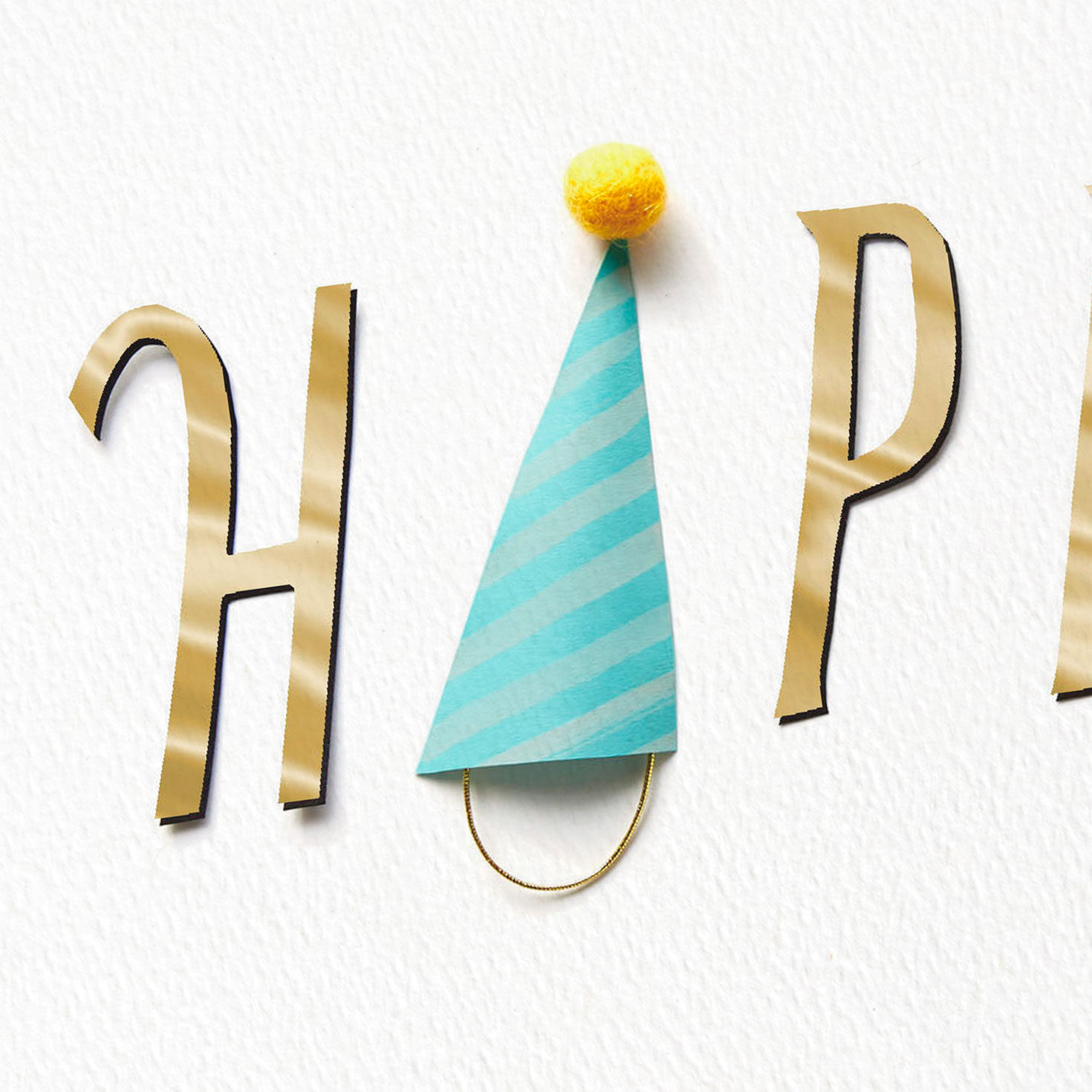 Party Hat Happy Birthday Card, , large image number 4