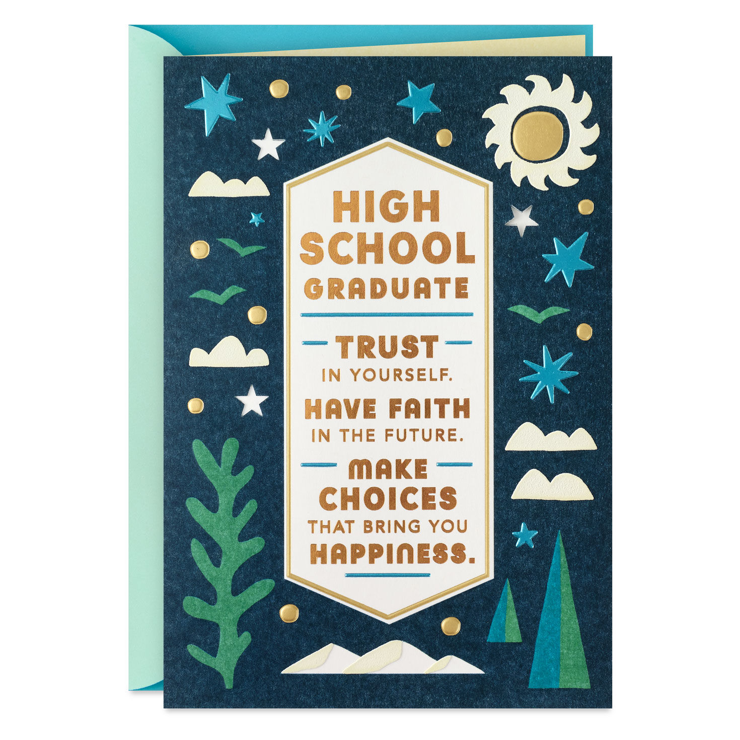 You Are Irreplaceable High School Graduation Card