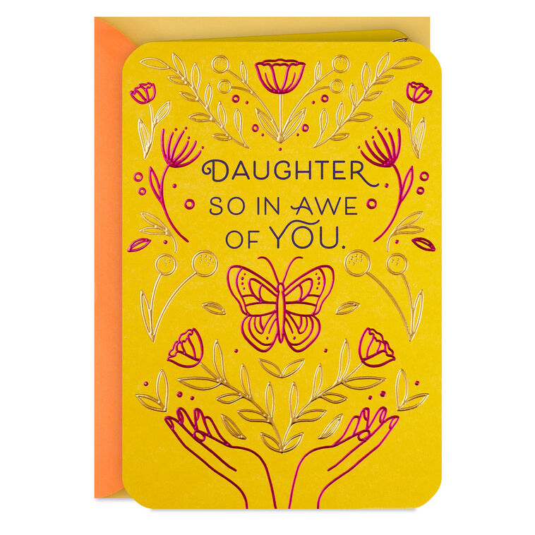 So In Awe of You Mother's Day Card for Daughter