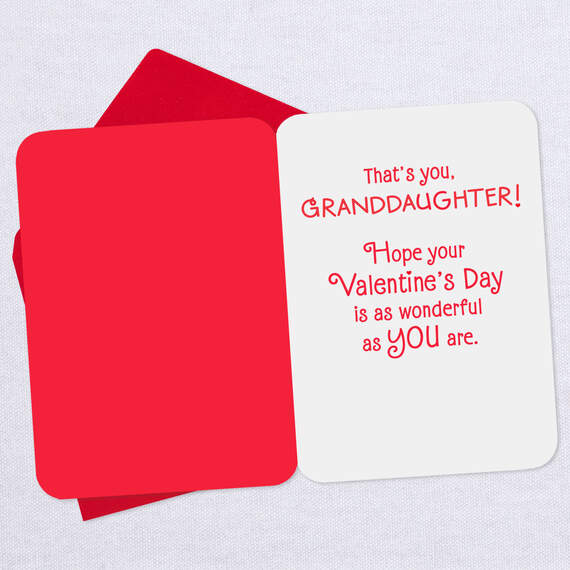 Disney Minnie Mouse Valentine's Day Card for Granddaughter, , large image number 3