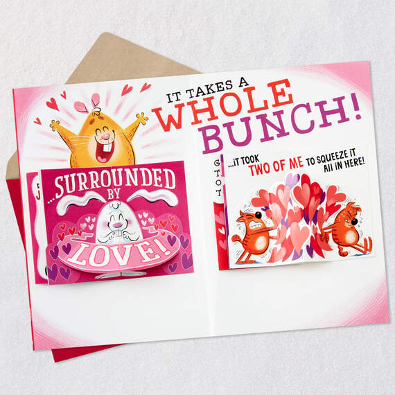 More than a Card Funny Valentine's Day Card With Mini Pop-Up Cards, , large image number 7