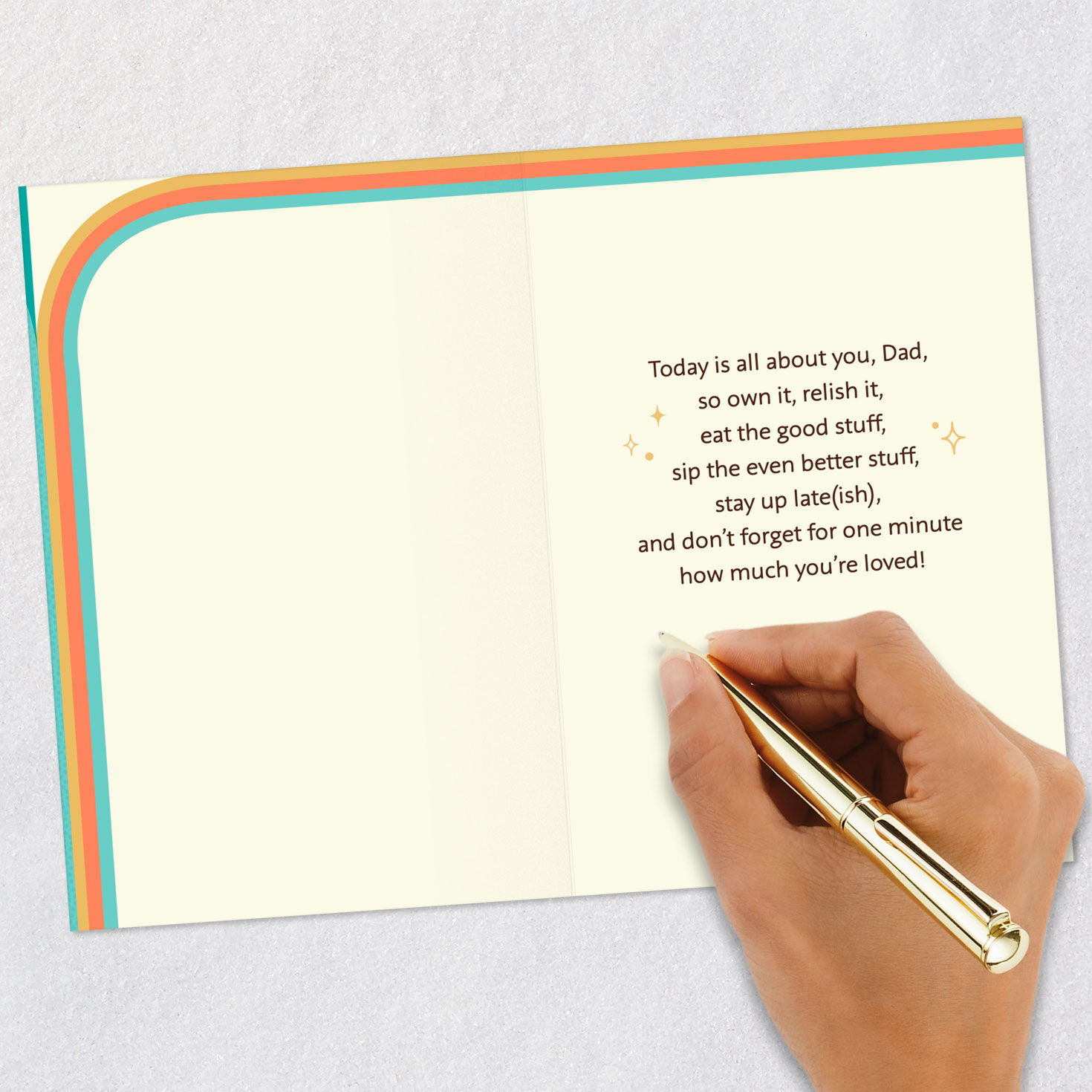 A Total Dad Birthday Vibe Birthday Card for Dad, , large image number 6