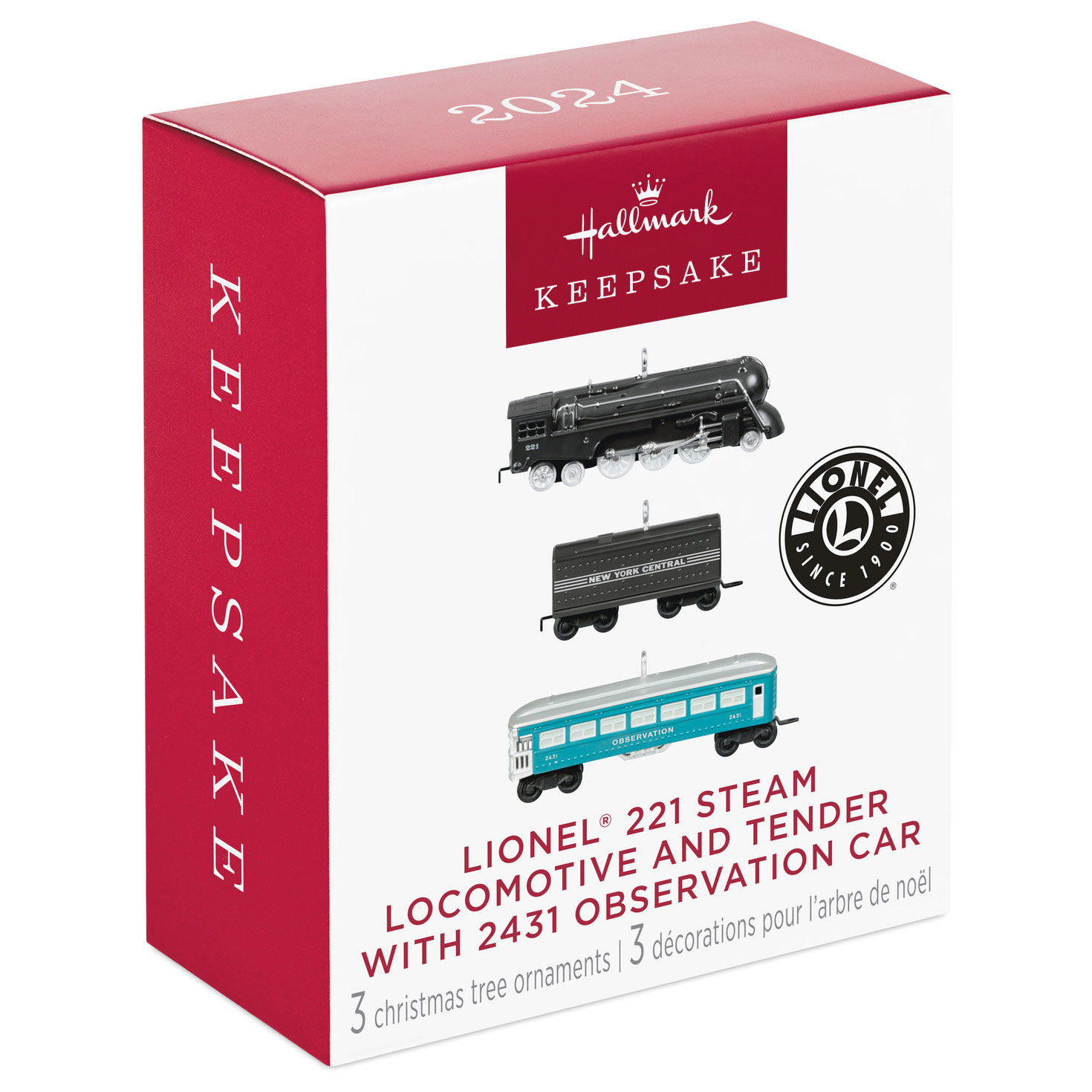 Hallmark miniature train ornaments 2025