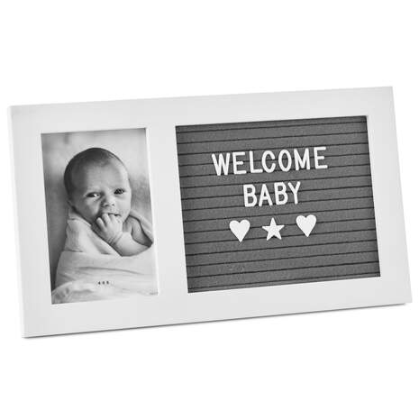 Letter Board Announcement Picture Frame, 4x6, , large