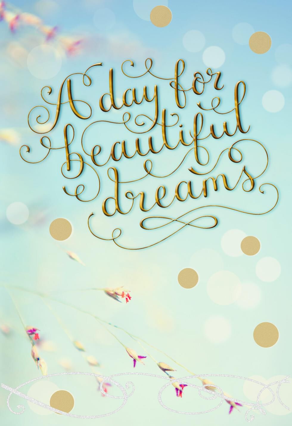 Day for Dreams Wedding Card for Daughter
