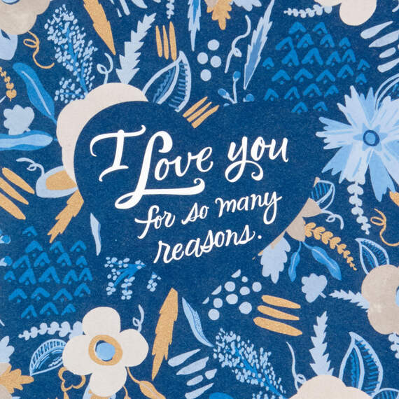I Love You for So Many Reasons Anniversary Card, , large image number 3