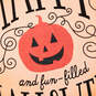Treats and Fun Smiling Pumpkin Halloween Card, , large image number 4